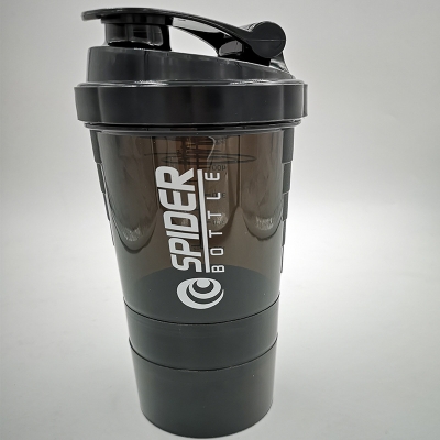 Picture of Sport Shaker Water Bottle 3 In 1 Spider Shaker - Ideal For Gym Use - Bpa Free And Convenient 500Ml Capacity - Perfect For Protein Shakes Multicolor