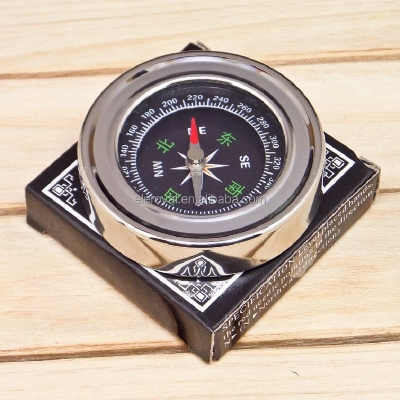 Picture of Stainless Steel Anti-Fall Waterproof Compass Outdoor Climbing Supplies - Stay On Course With The Durable Stainless Steel Waterproof Compass Multicolor