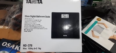 Picture of Tanita Automatic Personal Digital Weight Machine With Large LCD Display and 4 Sensor Technology For Accurate Weight Measurement Multicolor