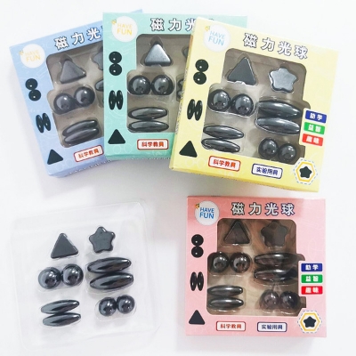 Picture of Magnetic Balls for kids to play (Pack of 1- Contain 10 pieces ) (healthrproo)-healthproo Multicolor