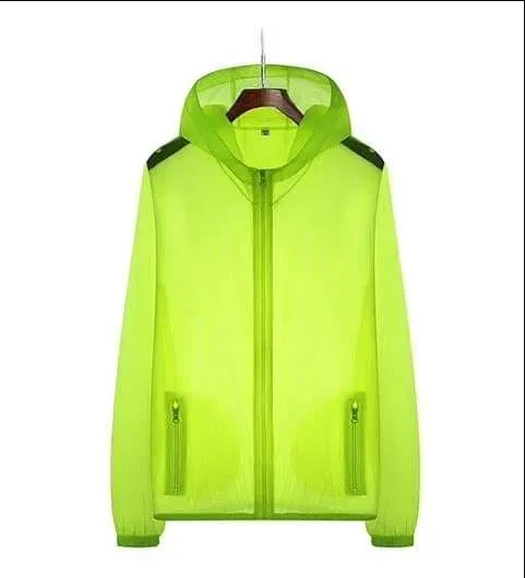 Picture of Men's Cycling Jackets Summer Sun Protection Clothing Hooded Breathable Lightweight Anti-UV Coat Multicolor