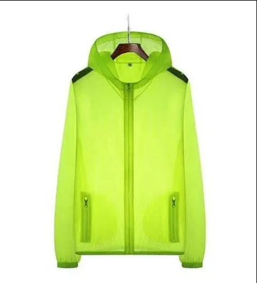 Picture of Men's Cycling Jackets Summer Sun Protection Clothing Hooded Breathable Lightweight Anti-UV Coat Multicolor