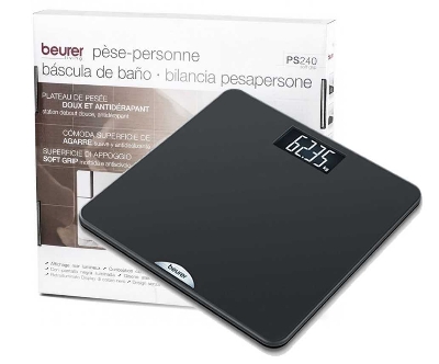 Picture of Beurer Ps 240 Personal Bathroom Scale Comfortable With Secure Footing. - Weight Machine - weight machine Multicolor