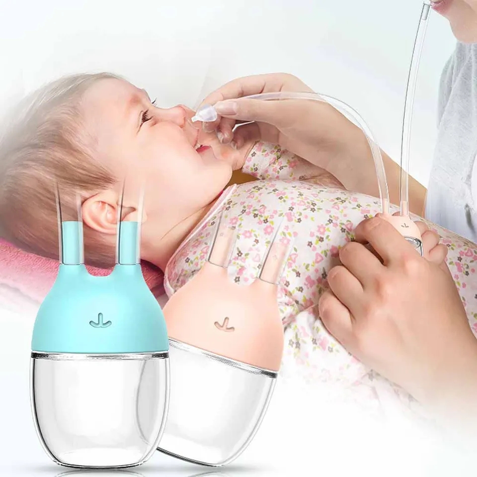 Picture of Nursing Suction Nose Suction Device Nasal Suction Cleaner And Baby Aspirator Multicolor