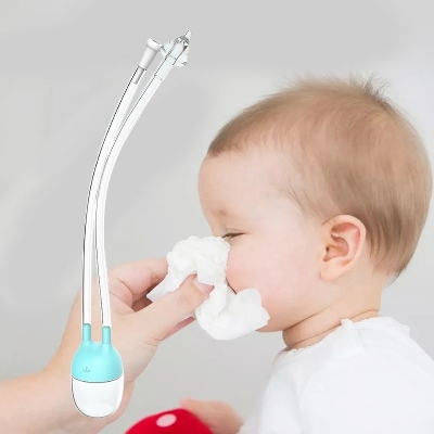 Picture of Nursing Suction Nose Suction Device Nasal Suction Cleaner And Baby Aspirator Multicolor