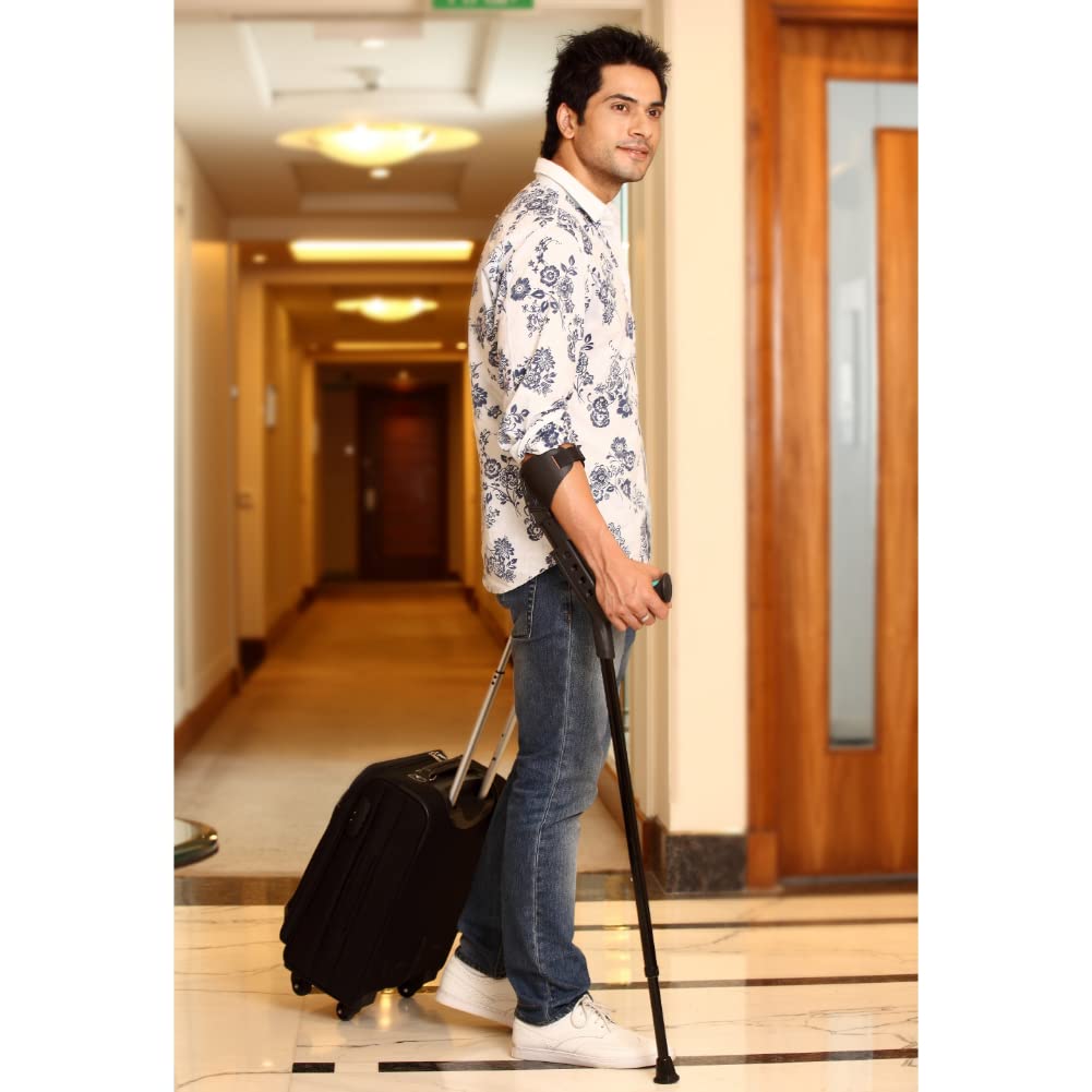 Picture of Tynor Elbow Crutch/Stick - Universal Size Multicolor