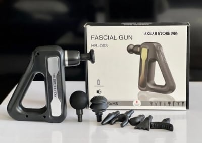 Picture of Facial Gun HB 003-Massager Gun-Body Massager-Full Body Massager-Massager for Neck-Shoulder-Legs-Healthproo Multicolor