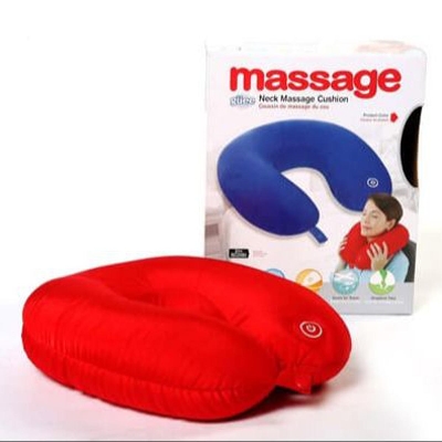 Picture of Travel pillow vibrating Neck Massage Cushion Pillow Multicolor