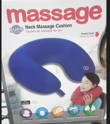 Picture of Travel pillow vibrating Neck Massage Cushion Pillow Multicolor