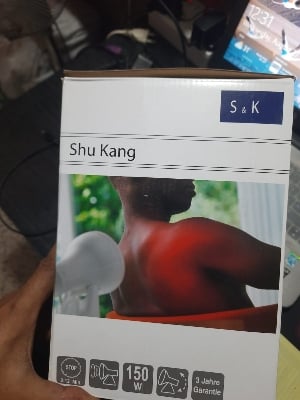Picture of Infrared Light Heat Lamp for Red Light Therapy - Promotes Blood Circulation and Relieves Pain (Shu Kang-150W) Healthproo Multicolor