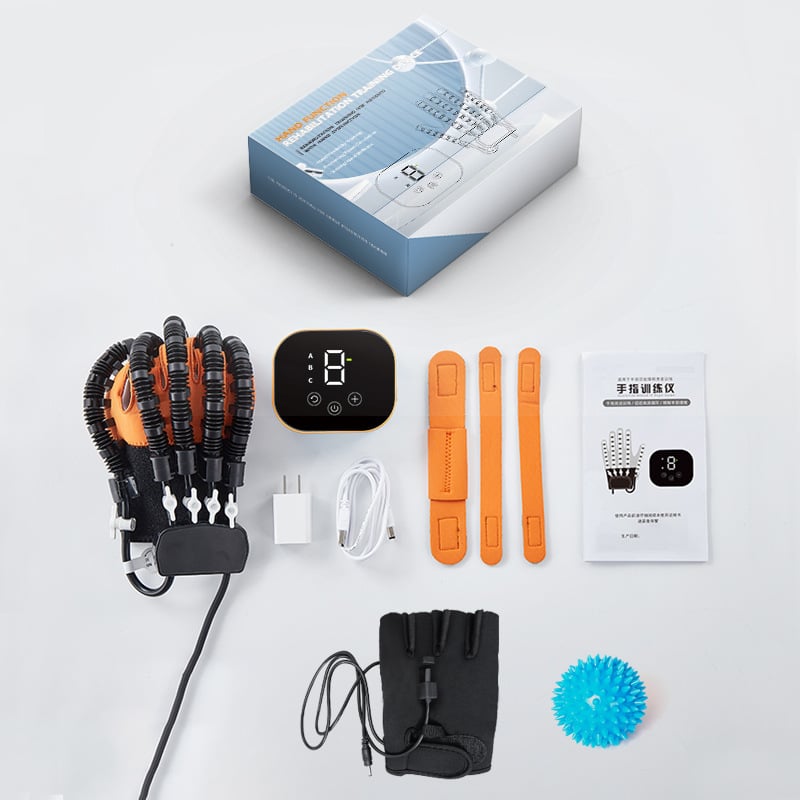 Picture of Intelligent Rehabilitation Robot Gloves Hand Function Stroke Hemiplegia Recovery Training Finger Massage Surgery Massage Glove 