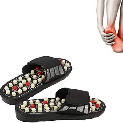 Picture of Relax with a Foot Massage Diabetic Sleeper for Total Body Relaxation - Very Comfortable and Good For Health, Easy to Clean-Health Proo Multicolor