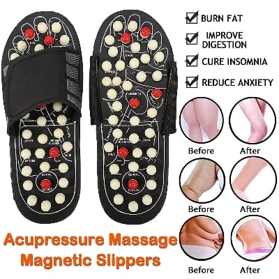 Picture of Relax with a Foot Massage Diabetic Sleeper for Total Body Relaxation - Very Comfortable and Good For Health, Easy to Clean-Health Proo Multicolor