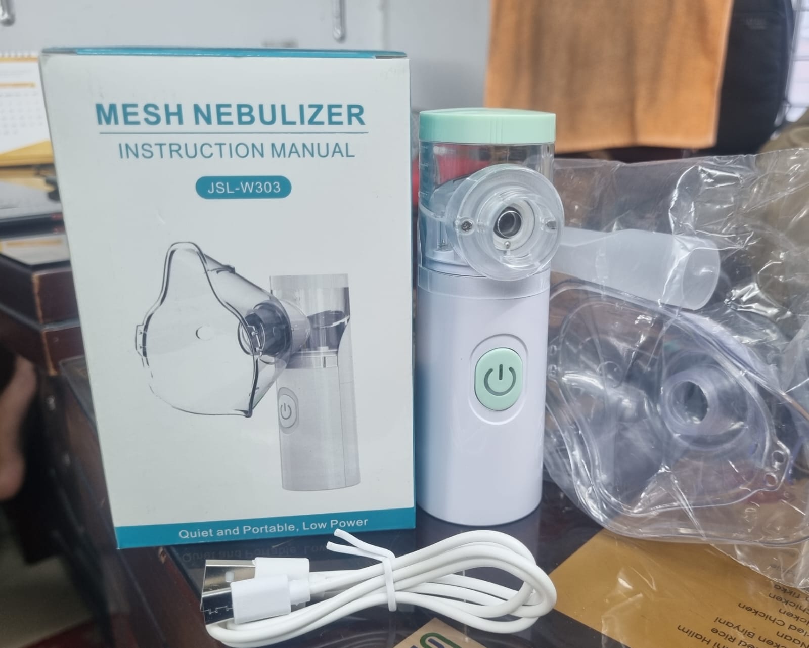 Picture of Portable Mesh Nebulizer JSL-W303 Healthproo 