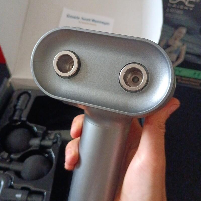 Picture of BLUE IDEA BLD 922 Dual Head Electric Massager with Infrared Heat - Full Body Handheld Deep Tissue Massage for Muscle Pain Relief Multicolor