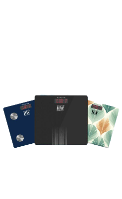 Picture of HW Electronic Bathroom Scale, Personal Weight Scale - 200KG Capacity Multicolor