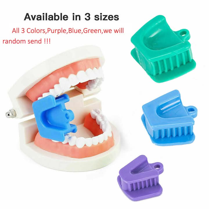 Picture of 1pcs Dental Occlusal Pad Teeth Prop Bite Rubber Opener Retractor Dental Tools Dentistry Instrument Dentist Materials Multicolor