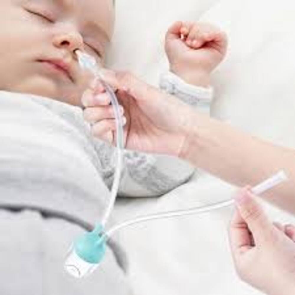 Picture of Nursing Suction Nose Suction Device Nasal Suction Cleaner And Baby Aspirator-healthproo Multicolor