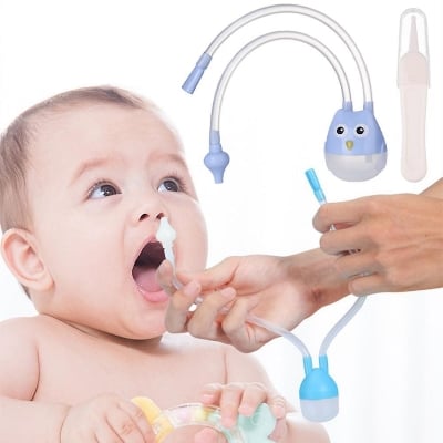 Picture of Nursing Suction Nose Suction Device Nasal Suction Cleaner And Baby Aspirator-healthproo Multicolor