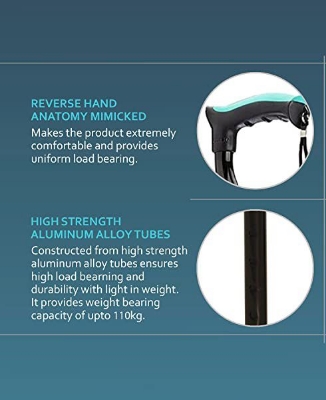 Picture of Tynor Walking Stick - stick-healthproo Multicolor