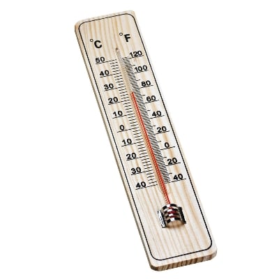 Picture of Room Thermometer (Wooden & Hanging) - Wall Hang Thermometer Indoor Outdoor Garden House Garage Office Room Hung Logger Room Incubator Temperature Meter-healthproo Multicolor