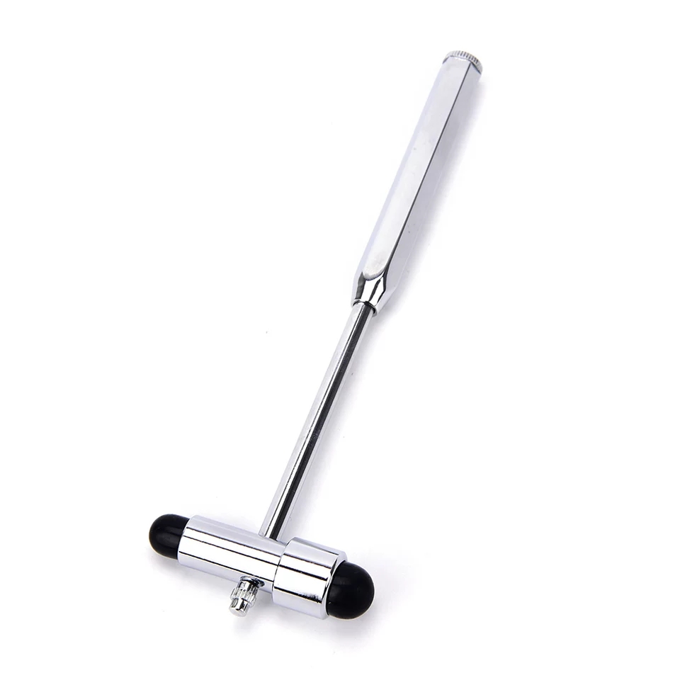 Picture of 1pc Multifunctional Neurological Buck Hammer Percussor Diagnostic Reflex Dual Head Percussion Hammer Medical Tool Kit Multicolor