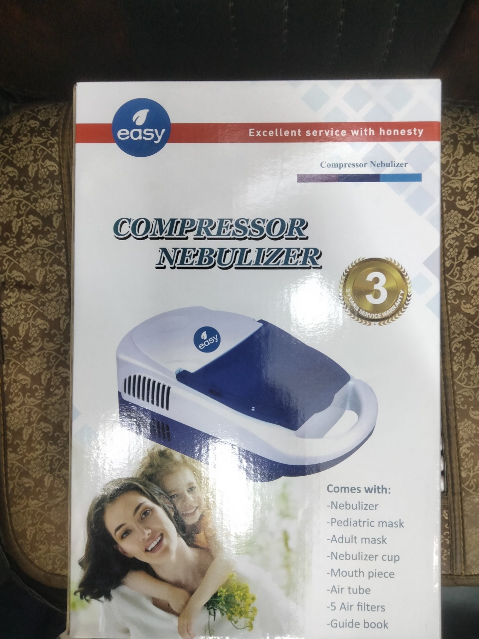 Picture of Easy Portable compressor nebulizer Child & Adults Nebulizetion Multicolor
