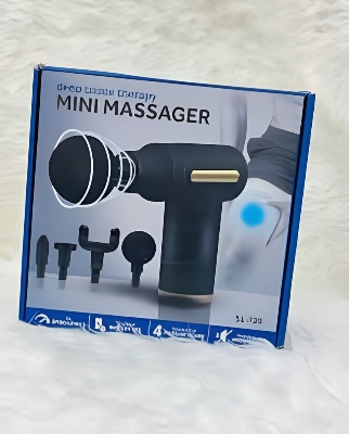 Picture of portable mini massager deep tissue Therapy Rechargeable Mini Gun Massager Body massage, Electric Vibration Body muscle massager Fascial Gun & Recovery device for male and female-healthproo Multicolor