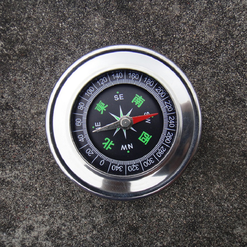 Picture of Stainless Steel Waterproof Compass Multicolor