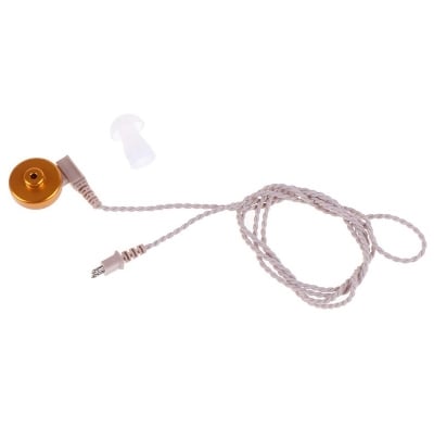Picture of High-Quality Hearing Aid Unilateral Cord Wire+BTE Hearing Aid Receiver Amplifier Speaker-Health Proo Multicolor