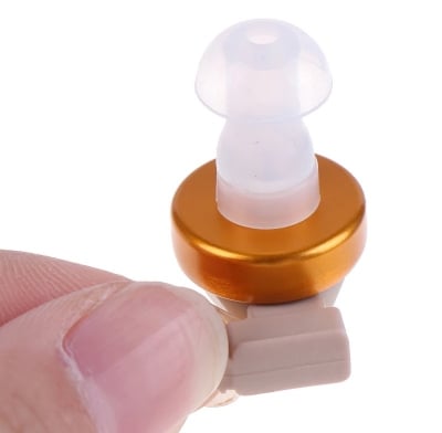 Picture of High-Quality Hearing Aid Unilateral Cord Wire+BTE Hearing Aid Receiver Amplifier Speaker-Health Proo Multicolor