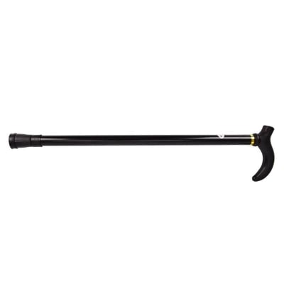 Picture of High Quality Telescopic Walking Stick Cane Hiking Rubber Tips 6 Grade Alpenstock for Elderly Aluminium Body Climbing Equipment-healthproo Multicolor