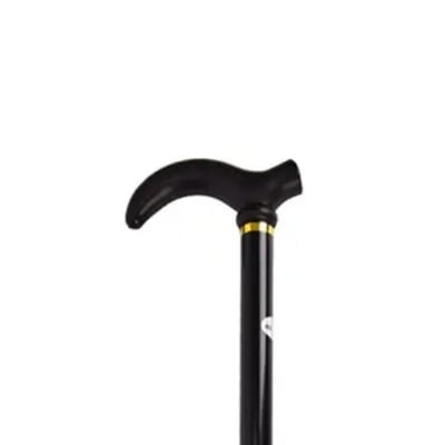 Picture of High Quality Telescopic Walking Stick Cane Hiking Rubber Tips 6 Grade Alpenstock for Elderly Aluminium Body Climbing Equipment-healthproo Multicolor