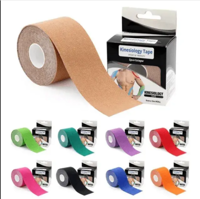 Picture of kinesiological tape 