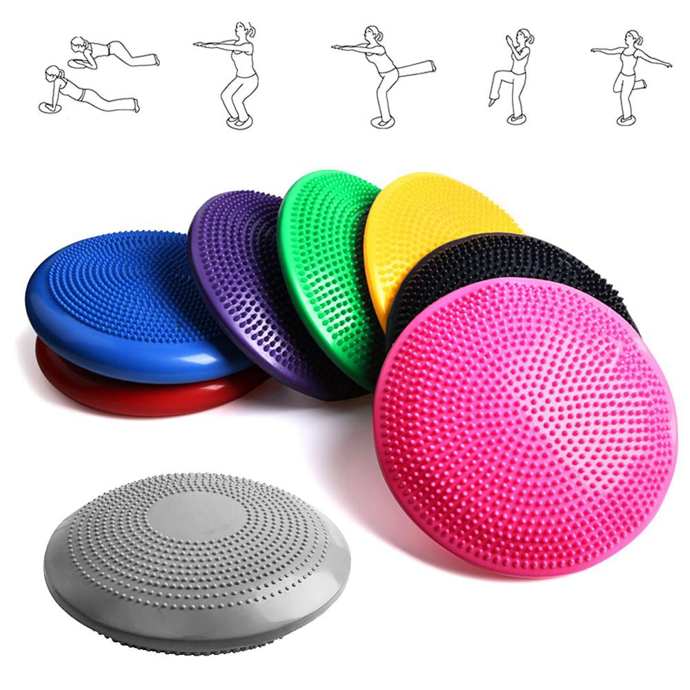 Picture of Physical Therapy Balance Disc | Seat Balance Cushion for core inflatable stability balance exercise Multicolor