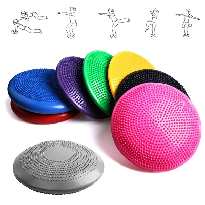 Picture of Physical Therapy Balance Disc | Seat Balance Cushion for core inflatable stability balance exercise Multicolor