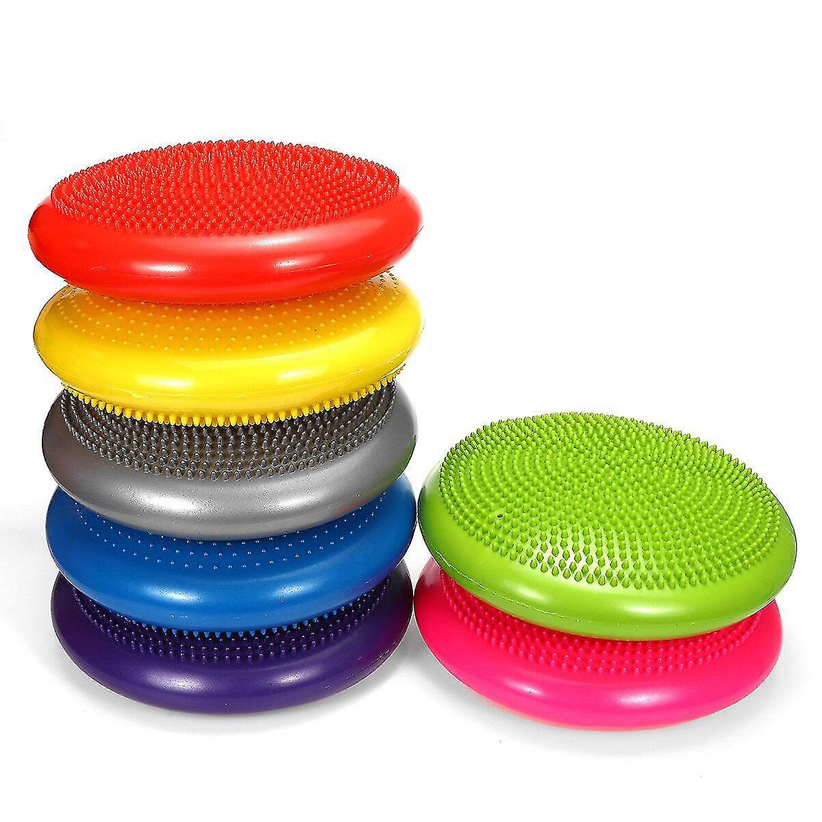 Picture of Physical Therapy Balance Disc | Seat Balance Cushion for core inflatable stability balance exercise Multicolor