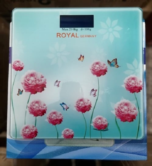 Picture of Digital Body Weight Machine Royal Multicolor