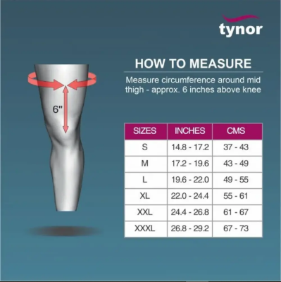 Picture of Tynor Knee Cap Pair(Relieves Pain, Support, Uniform Compression) Brown