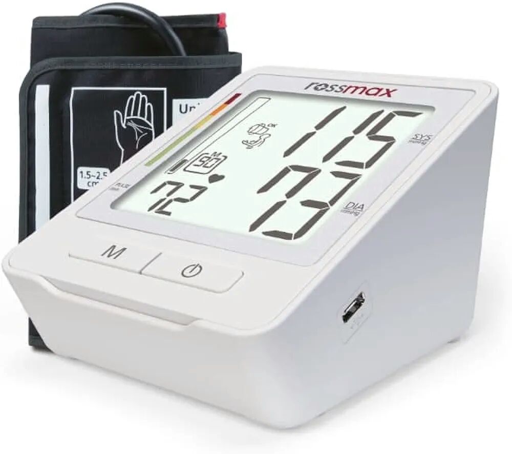 Picture of Rossmax Z1 Automatic Upper-Arm Blood Pressure Monitor Multicolor