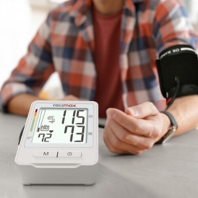 Picture of Rossmax Z1 Automatic Blood Pressure Monitor swizarland Multicolor