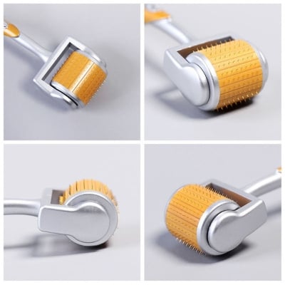 Picture of 1MM Hair and beard growth ZGTS Titanium Derma Roller Micro Needle-healthproo 