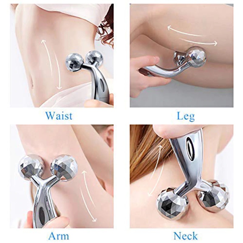 Picture of Y Shaped 3D Body Massage Roller Multicolor