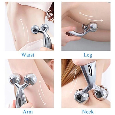 Picture of Y Shaped 3D Body Massage Roller Multicolor