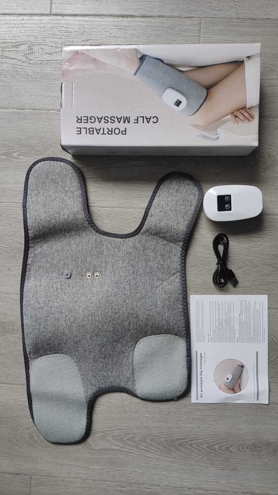 Picture of Leg Massager, Calf Air Compression Massager with Heat, Cordless Leg Massager for Circulation and Pain Relief-Healt Proo ASH