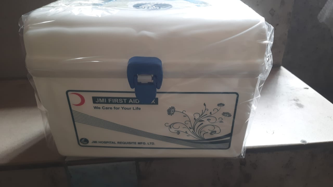 Picture of First Aid Kit Box for home, office & school ( only box ). Medicine Organizing Box / Best gift for Home. Multicolor