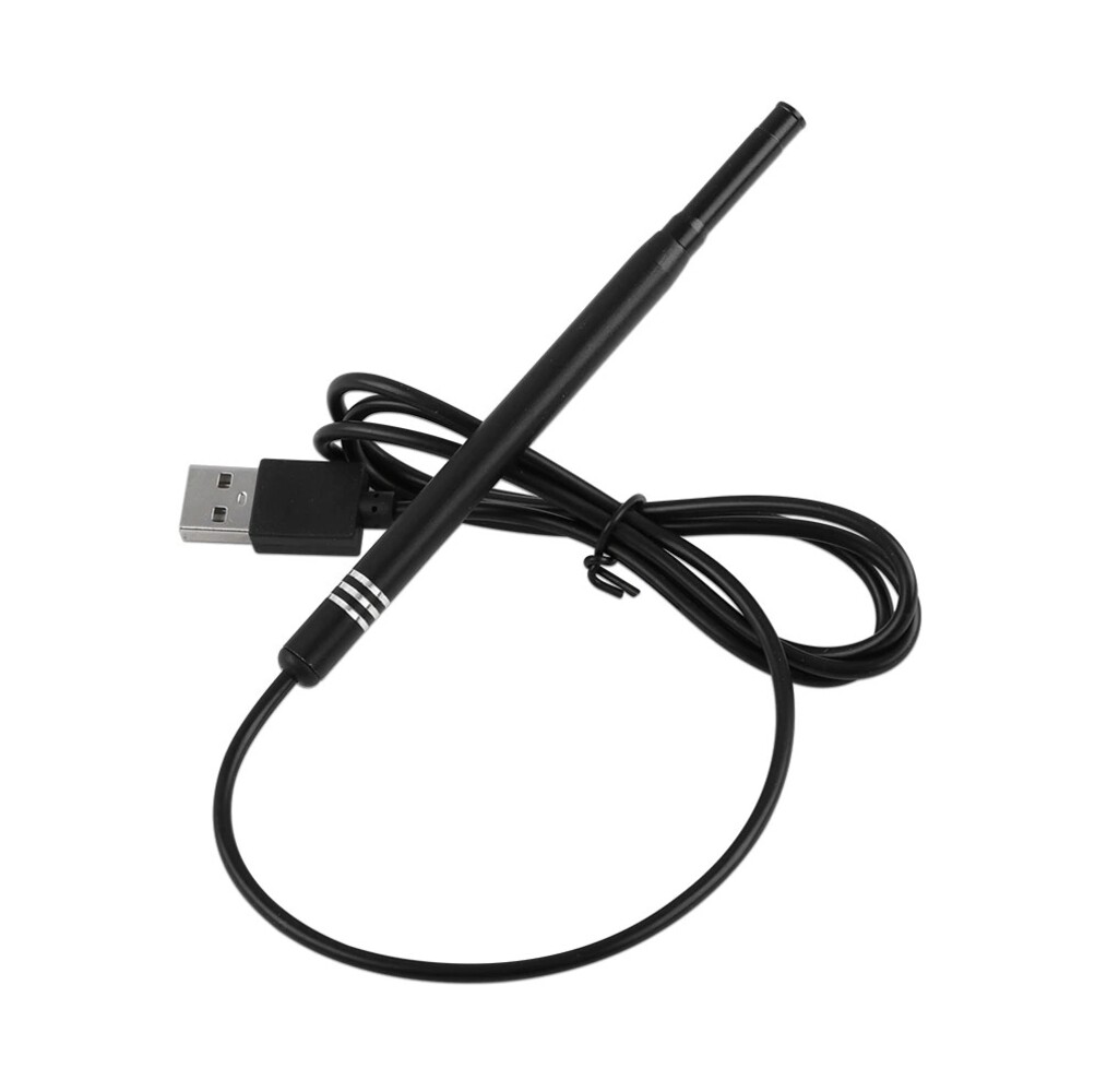 Picture of Medical In Ear Cleaning Endoscope Spoon Mini Camera Ear Picker Ear Wax Removal Visual Ear Mouth Nose Otoscope Multicolor