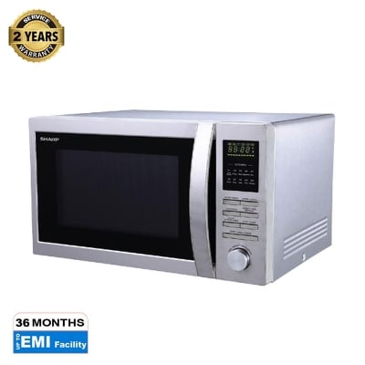 Picture of Sharp 32 Litres Microwave Grill Convection Oven Stainless Steel (R-92A0-ST-V)