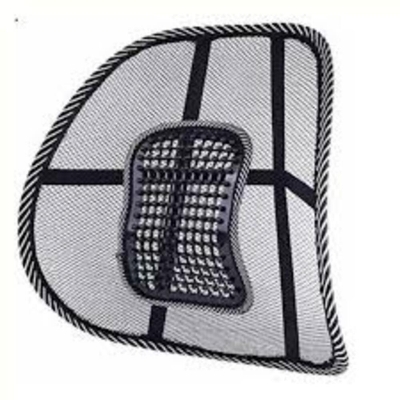 Picture of Back Pain Relief Lower Back Support for Chair Back Rest for Office Chair Lumbar Support Orthopedic Cushion for Back Belt for Men Pain Back Support for Sciatica Pain Relief (black-1pc) Black