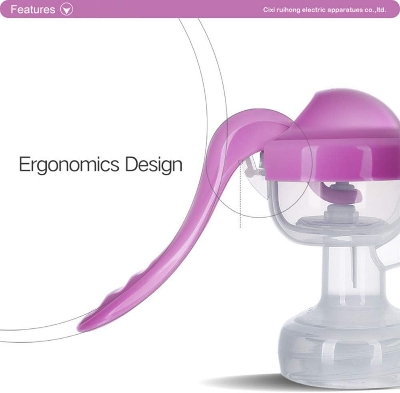 Picture of Adjustable Suction Silicone Hand Pump, Small Portable Milk Catcher Baby Feeding Pumps & Accessories Multicolor